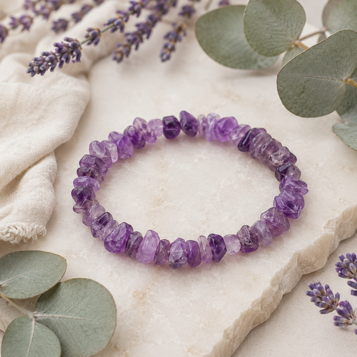 Amythest Bracelet